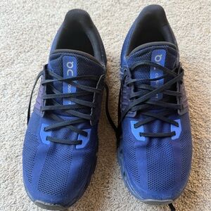 On Running Men's Athletic Shoes - Blue and Black